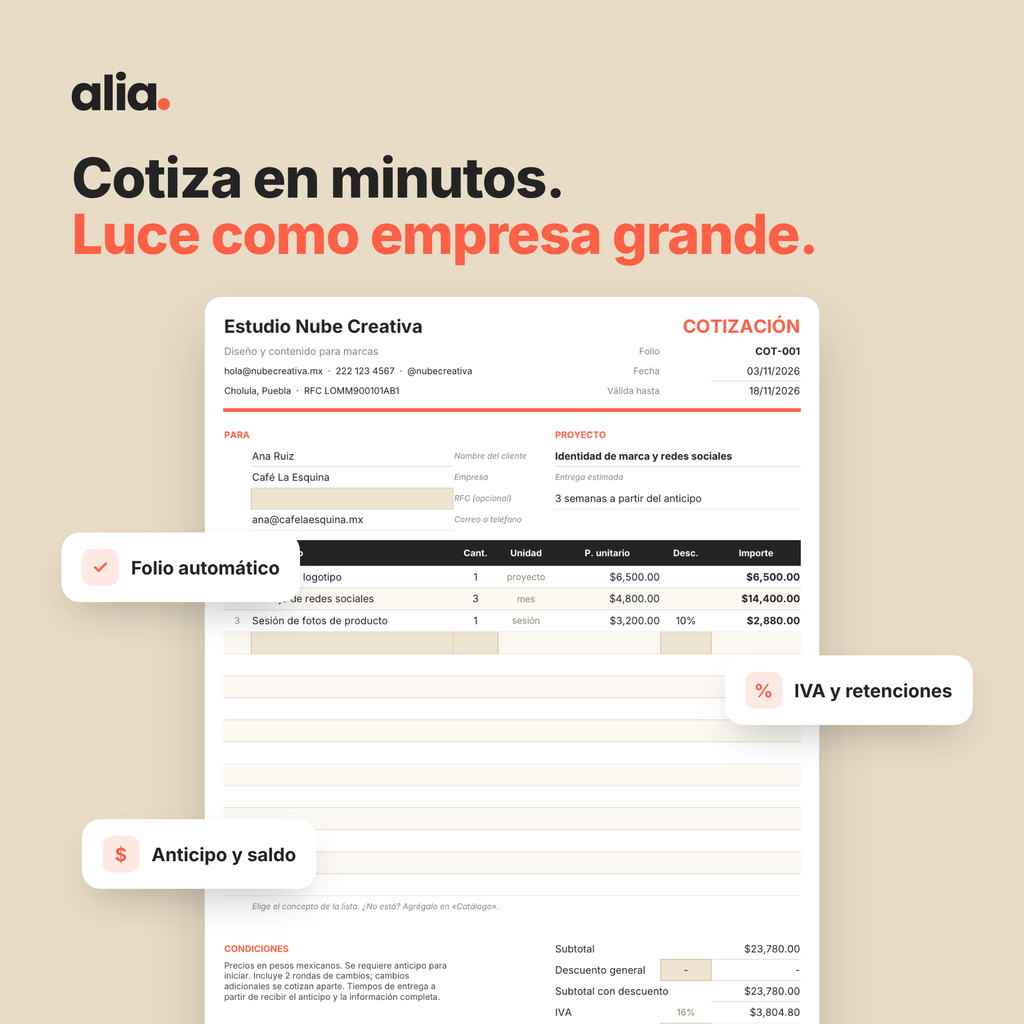Cotizador profesional