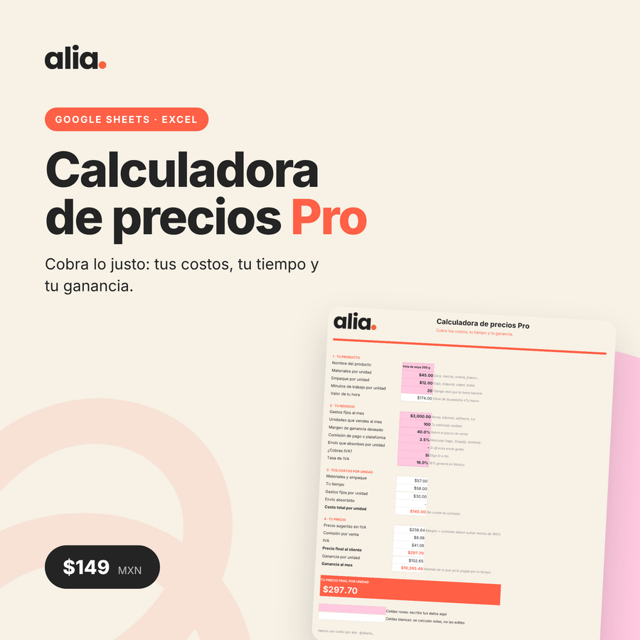 Calculadora de precios Pro
