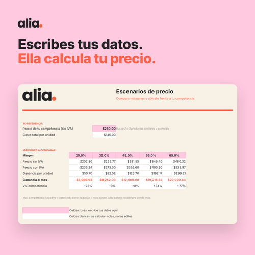 Calculadora de precios Pro
